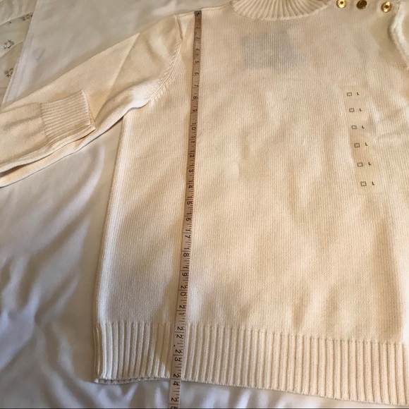 Liz Claiborne 100% cotton long sleeve sweater - Picture 10 of 11